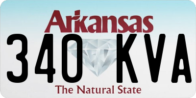 AR license plate 340KVA