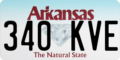 AR license plate 340KVE