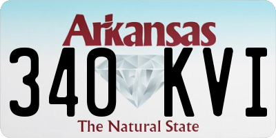 AR license plate 340KVI