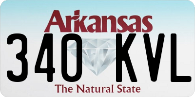 AR license plate 340KVL