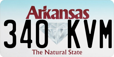 AR license plate 340KVM