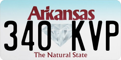 AR license plate 340KVP