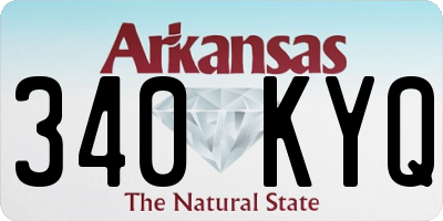 AR license plate 340KYQ