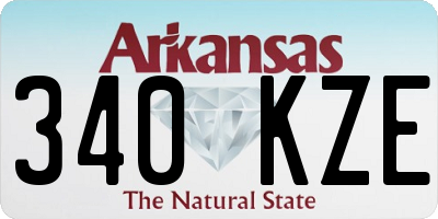 AR license plate 340KZE