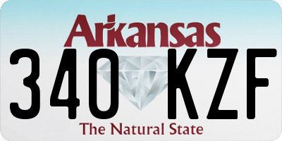 AR license plate 340KZF