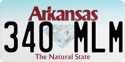 AR license plate 340MLM