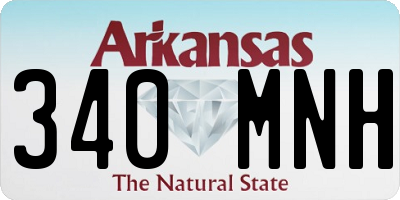 AR license plate 340MNH