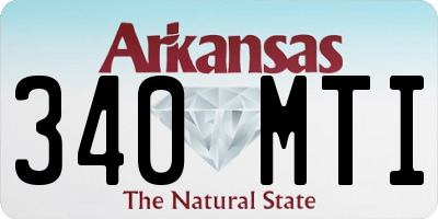 AR license plate 340MTI