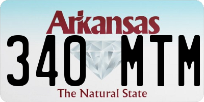 AR license plate 340MTM