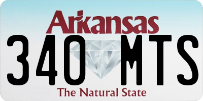 AR license plate 340MTS