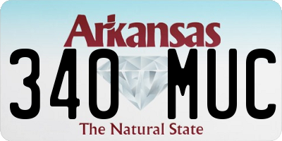 AR license plate 340MUC