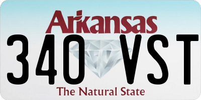 AR license plate 340VST