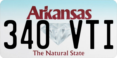 AR license plate 340VTI