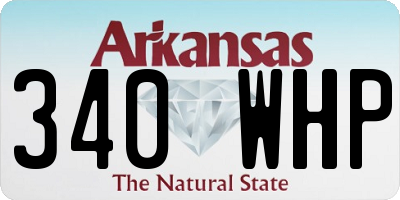 AR license plate 340WHP