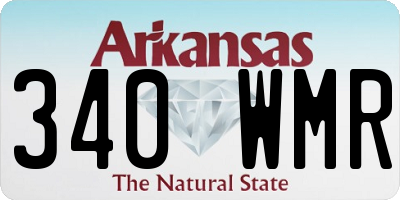 AR license plate 340WMR