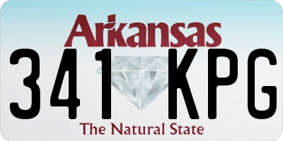 AR license plate 341KPG