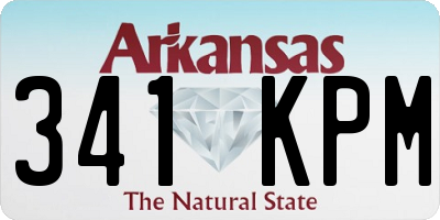 AR license plate 341KPM