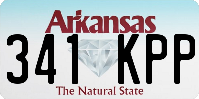 AR license plate 341KPP