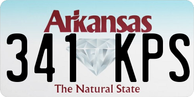 AR license plate 341KPS