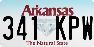 AR license plate 341KPW