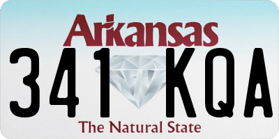 AR license plate 341KQA