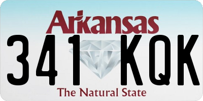 AR license plate 341KQK