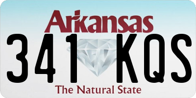AR license plate 341KQS