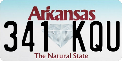 AR license plate 341KQU