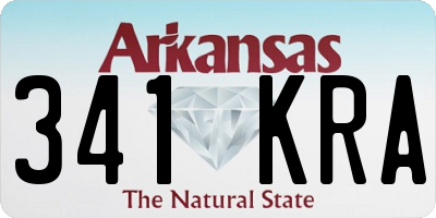 AR license plate 341KRA