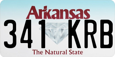 AR license plate 341KRB