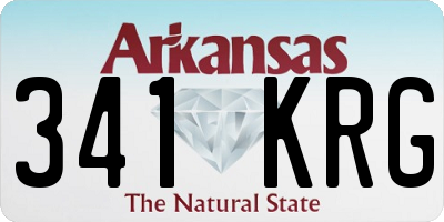 AR license plate 341KRG