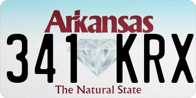 AR license plate 341KRX