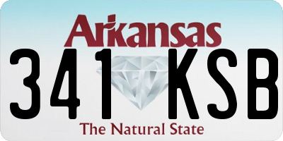 AR license plate 341KSB