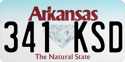 AR license plate 341KSD