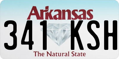 AR license plate 341KSH