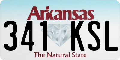 AR license plate 341KSL