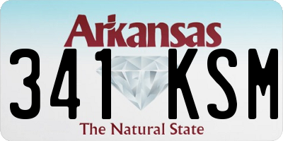 AR license plate 341KSM