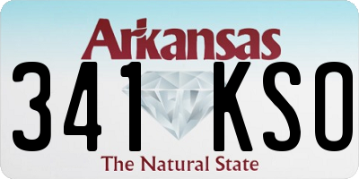 AR license plate 341KSO