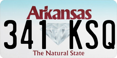 AR license plate 341KSQ