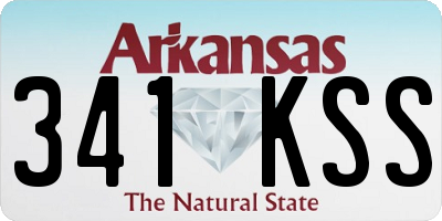 AR license plate 341KSS