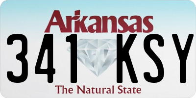 AR license plate 341KSY