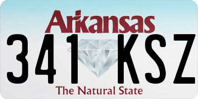 AR license plate 341KSZ