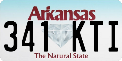 AR license plate 341KTI