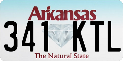 AR license plate 341KTL