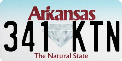 AR license plate 341KTN