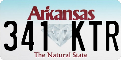 AR license plate 341KTR