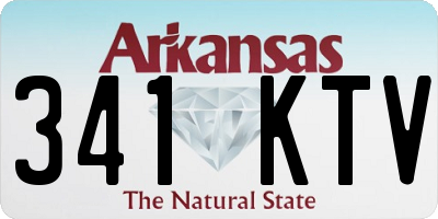 AR license plate 341KTV