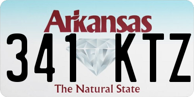 AR license plate 341KTZ