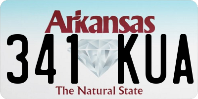 AR license plate 341KUA