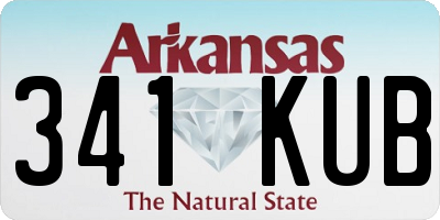 AR license plate 341KUB